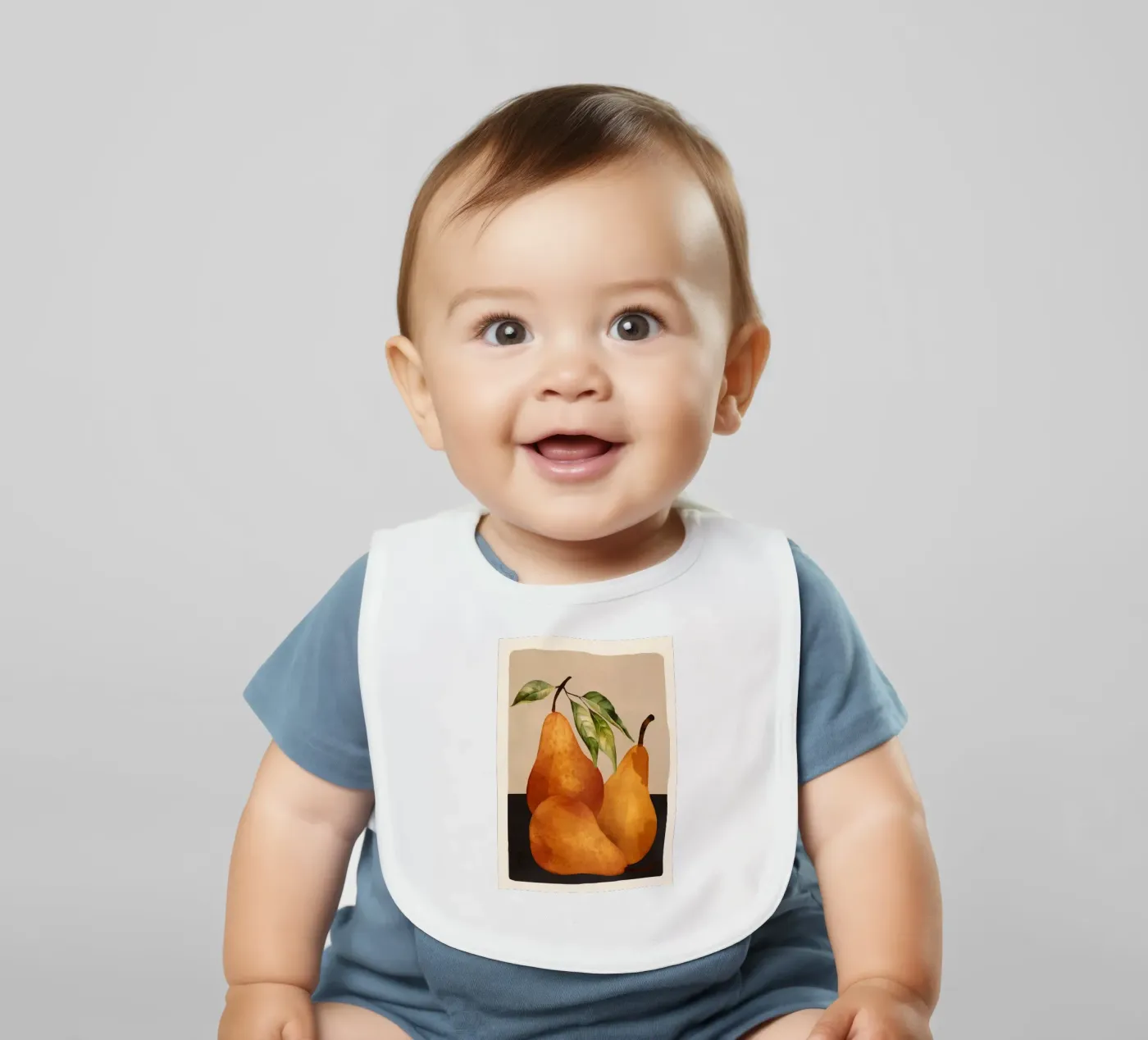 Pears baby bib by Flow Line 2