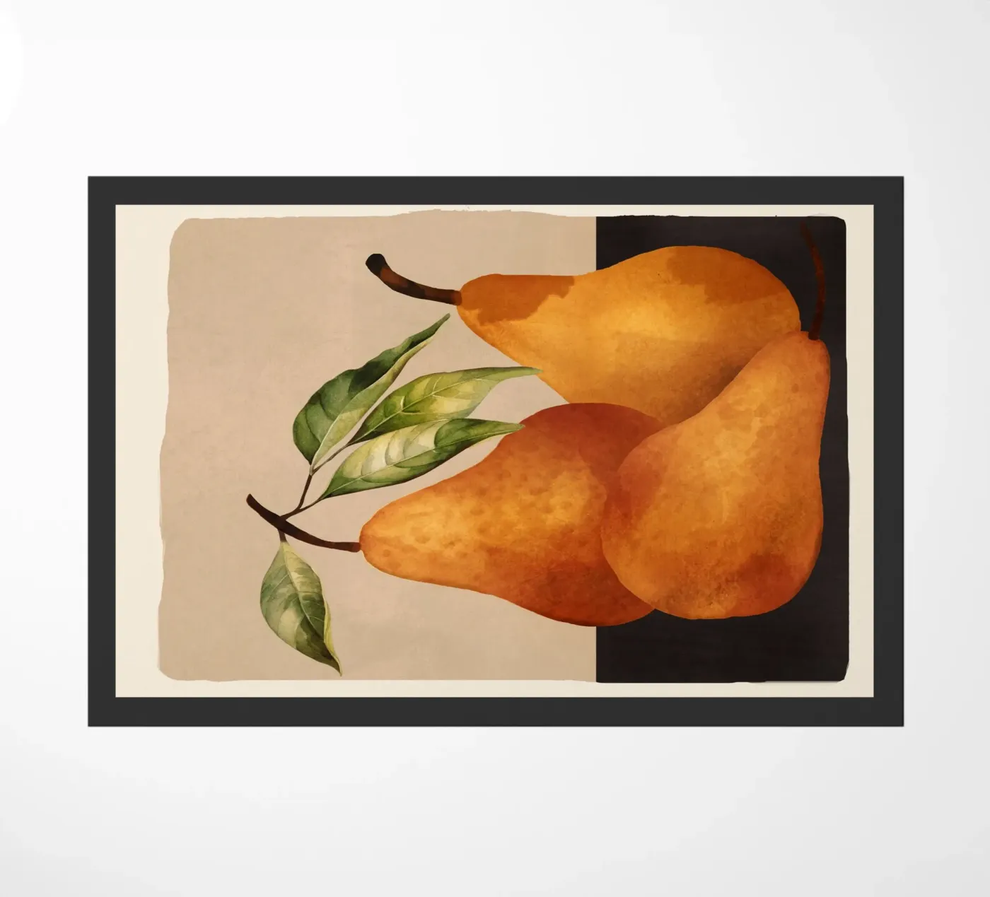 Pears Fußmatte von Flow Line 2