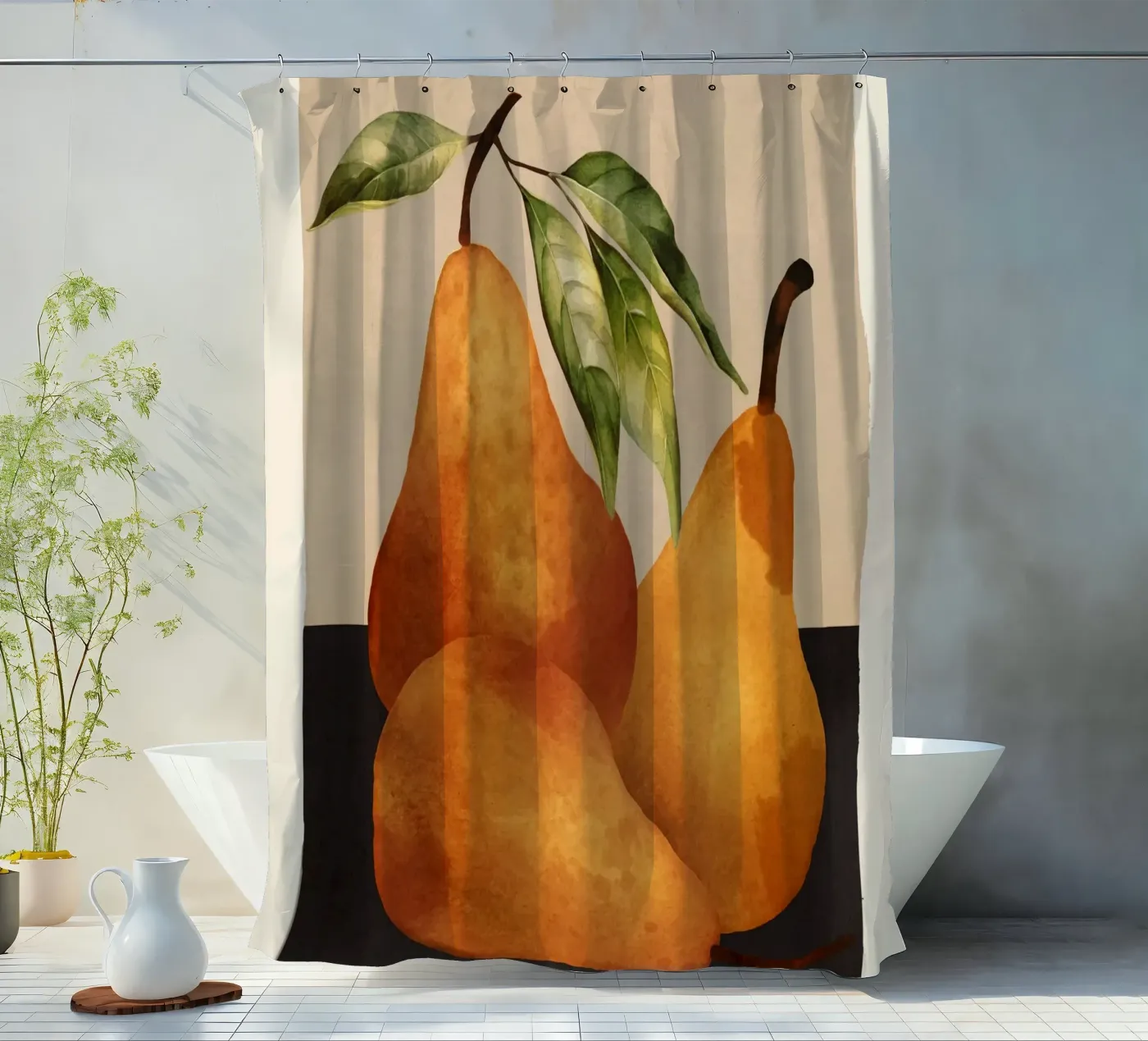 Pears douchegordijn van Flow Line 2
