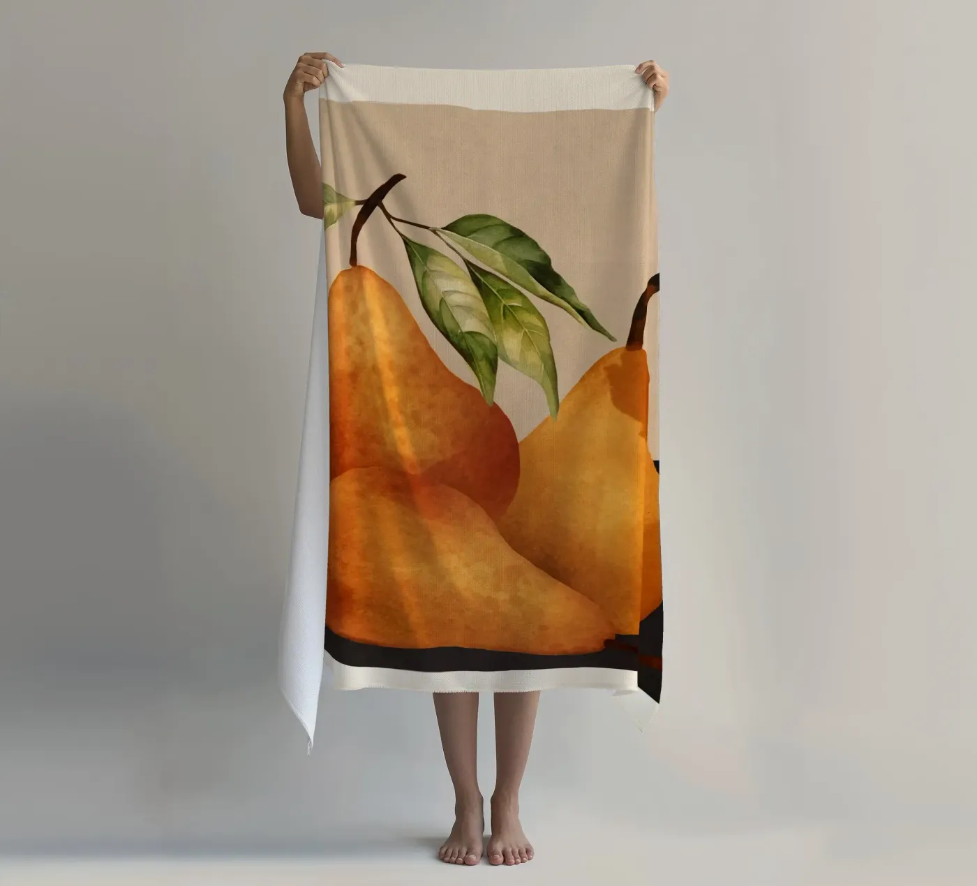 Pears serviette de plage de Flow Line 2