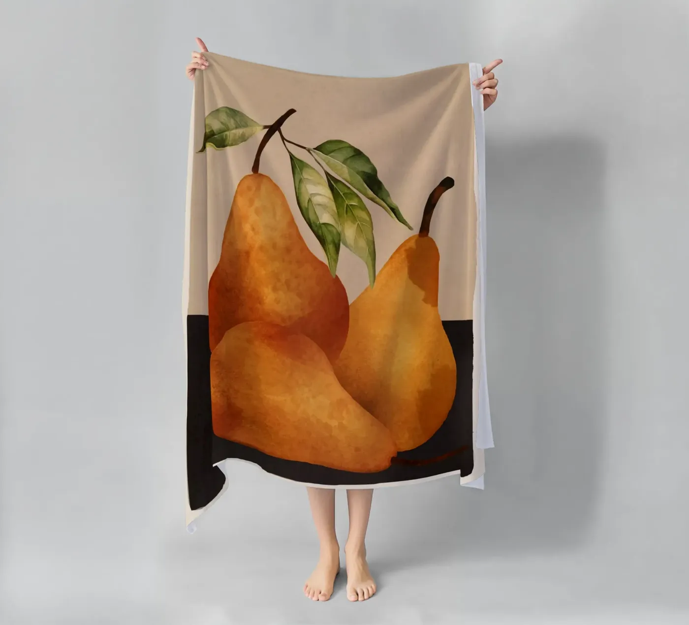 Pears serviette de plage de Flow Line 2