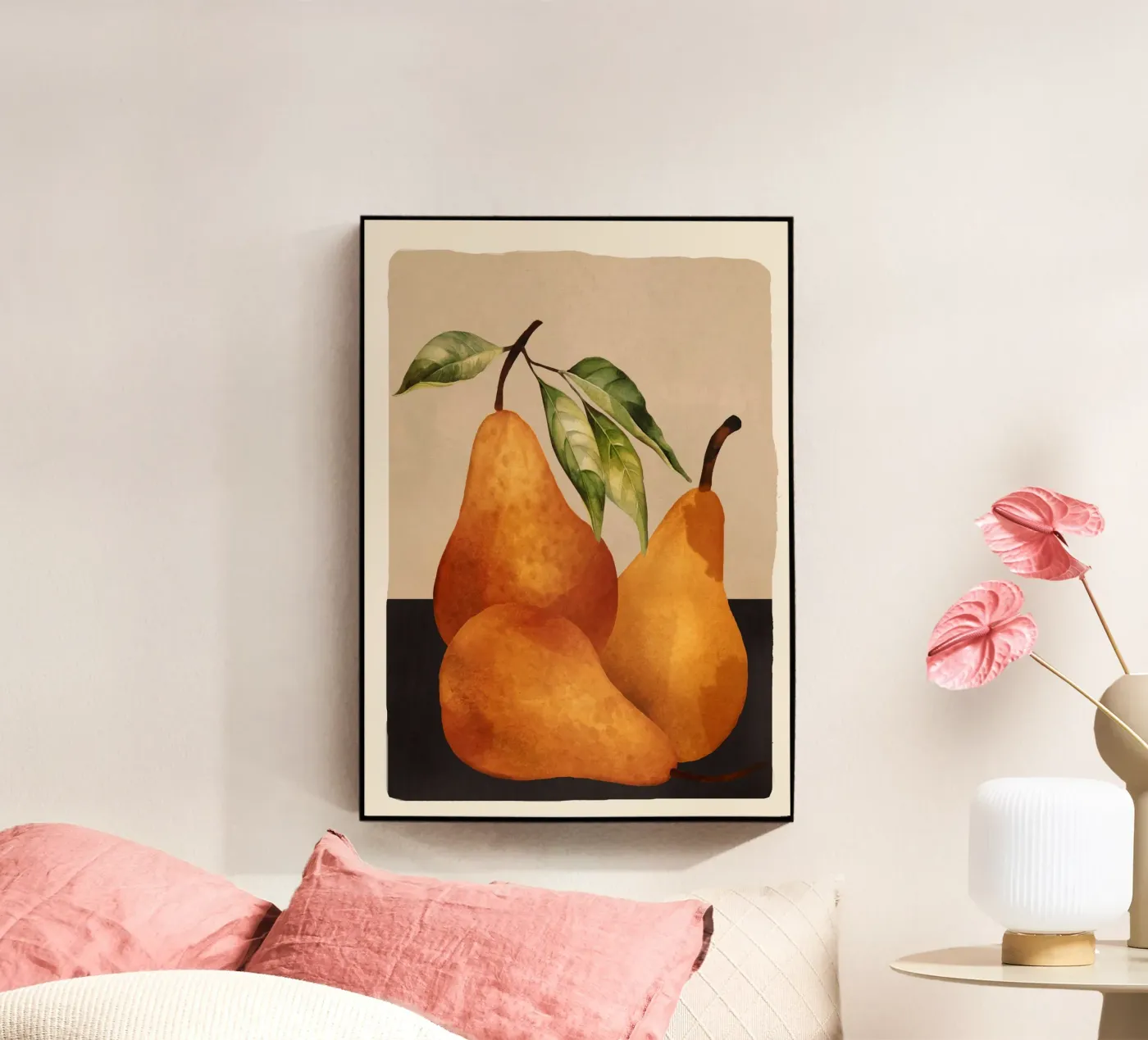 Pears Acryl-Glas von Flow Line 2