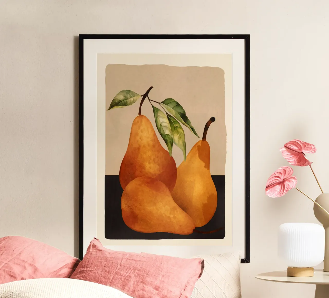 Pears poster van Flow Line 2