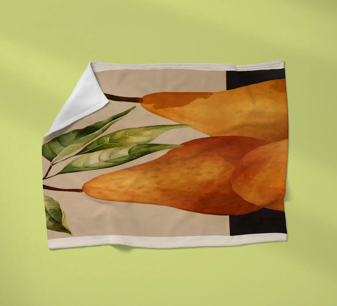 Pears fleecedeken van Flow Line 2