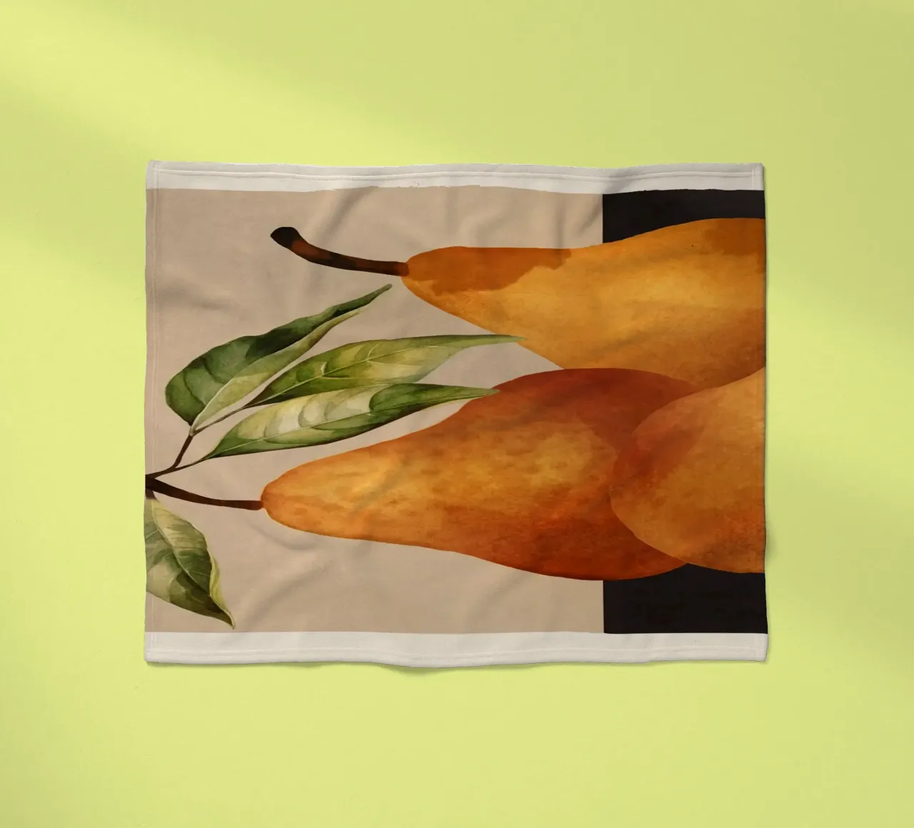 Pears fleecedeken van Flow Line 2