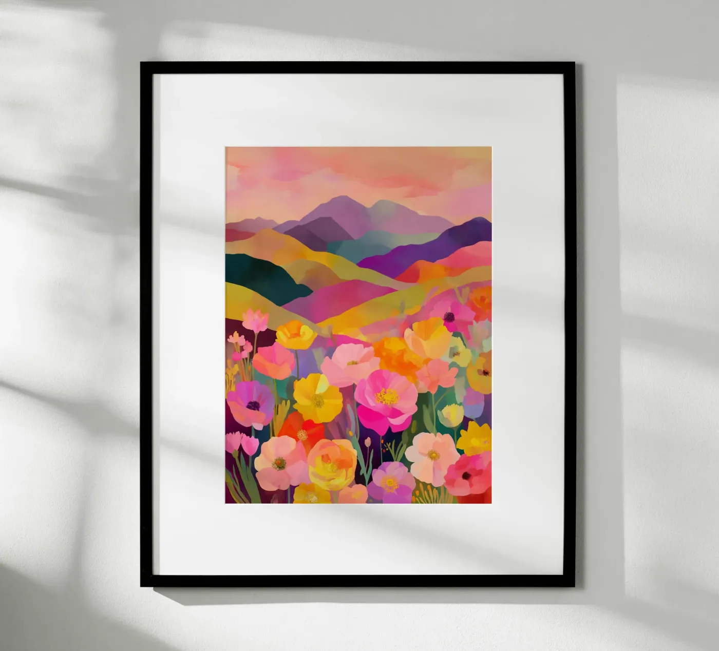 Blumenfeld Poster von My Tiny Home