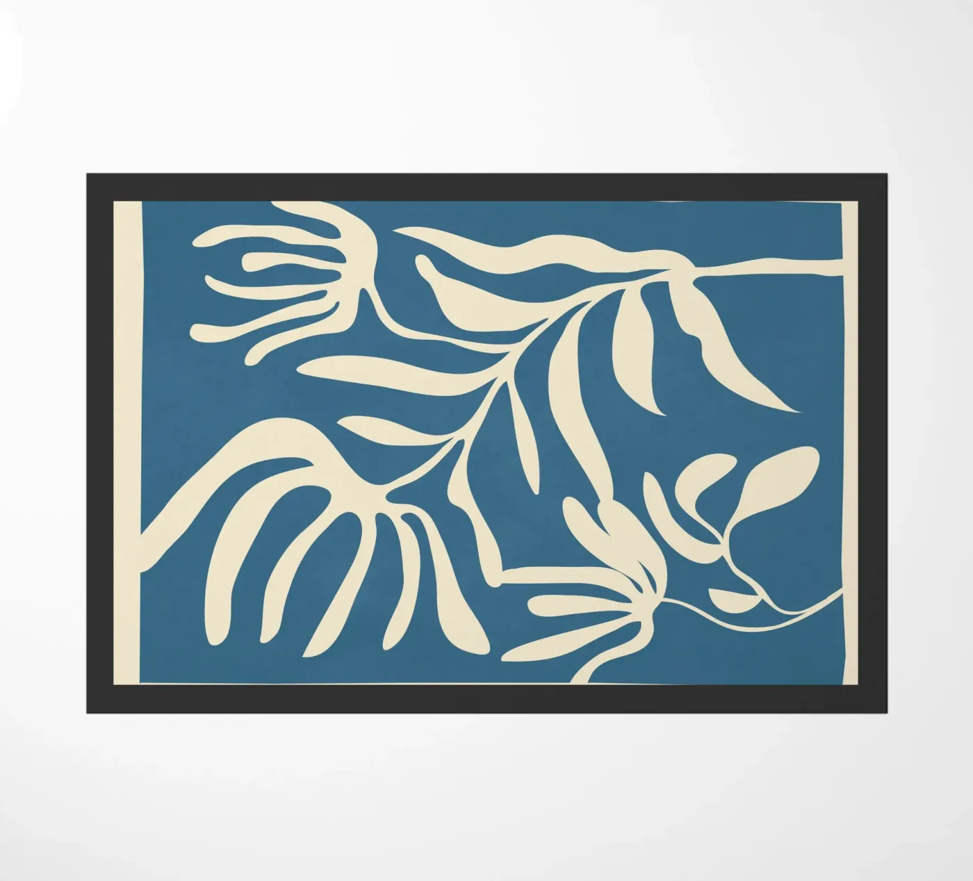 Minimal Flora doormat by Flow Line 2