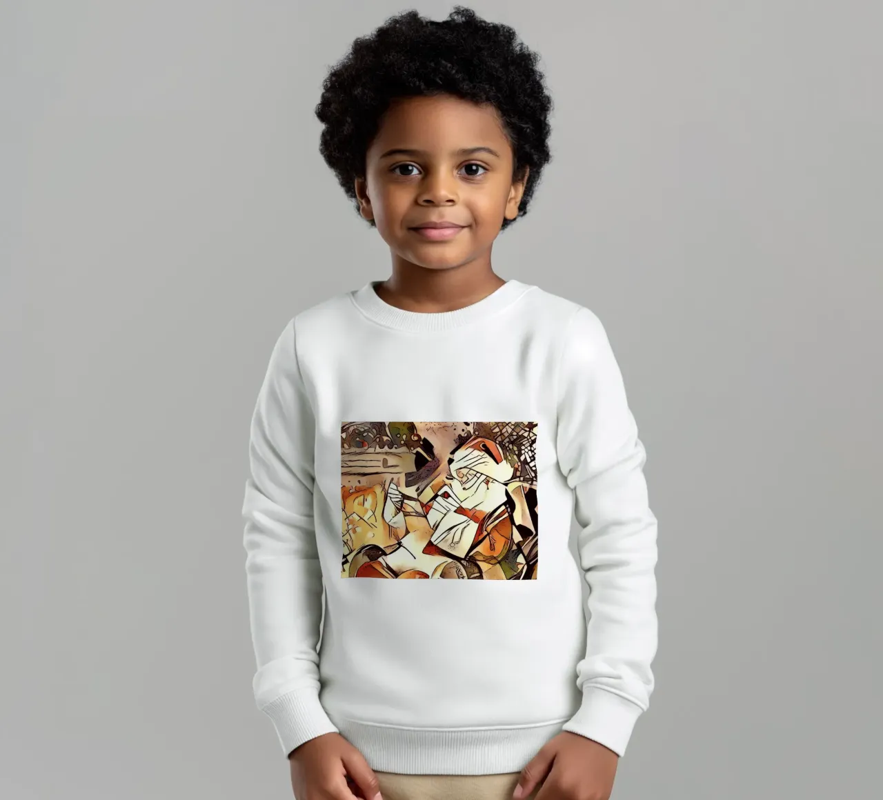 Merry Christmas, motif 4 kids sweatshirt by ZAMART