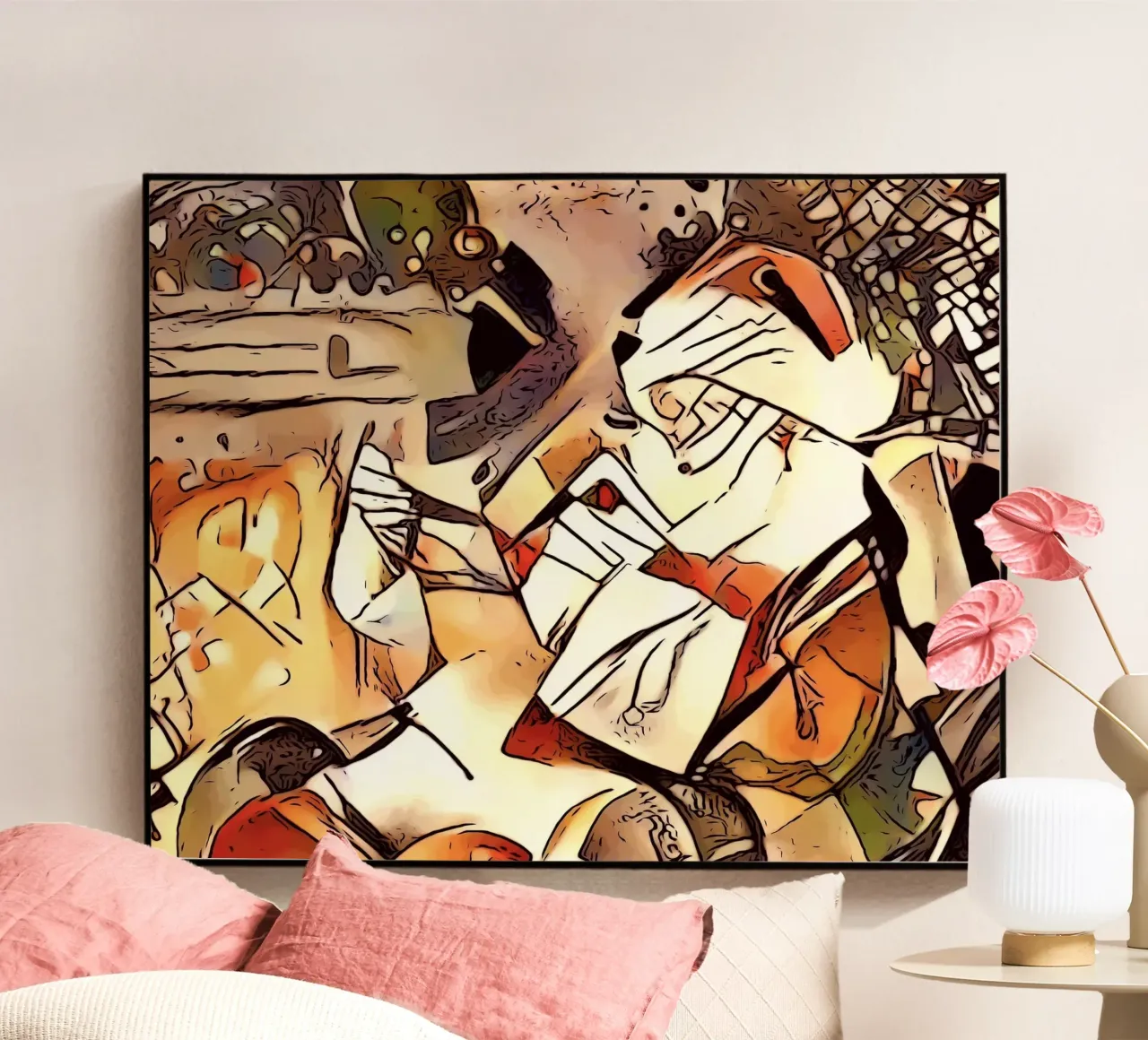 Merry Christmas, motif 4 acrylic glass by ZAMART