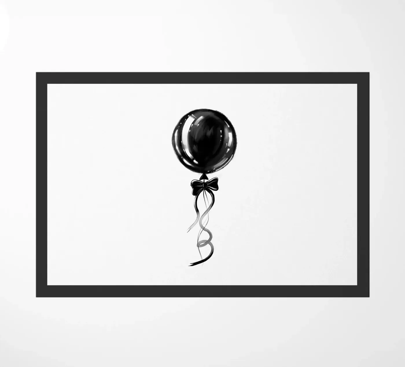Balloon deurmat van by elle arts