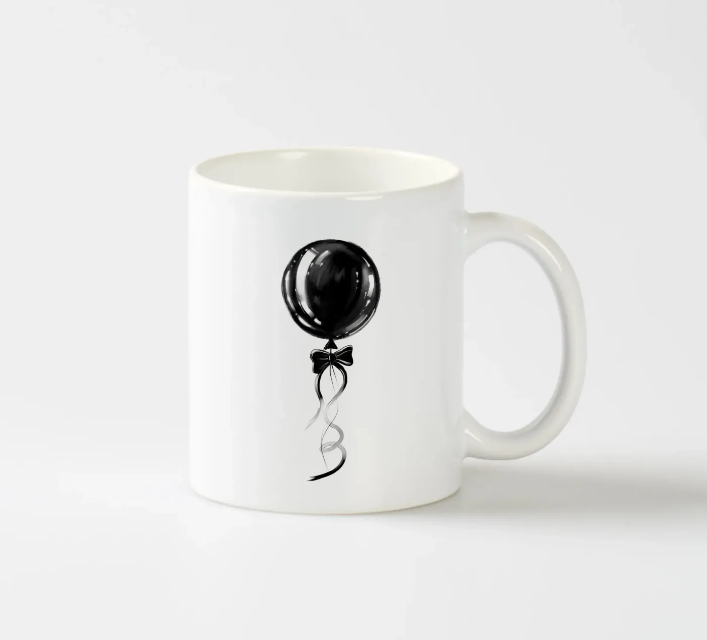 Balloon ceramic mug by by elle arts