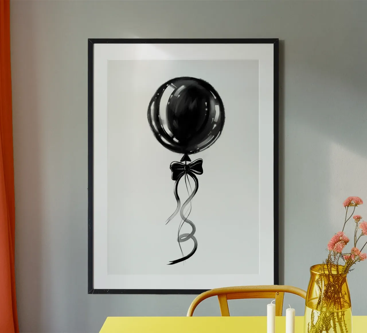 Balloon poster da by elle arts