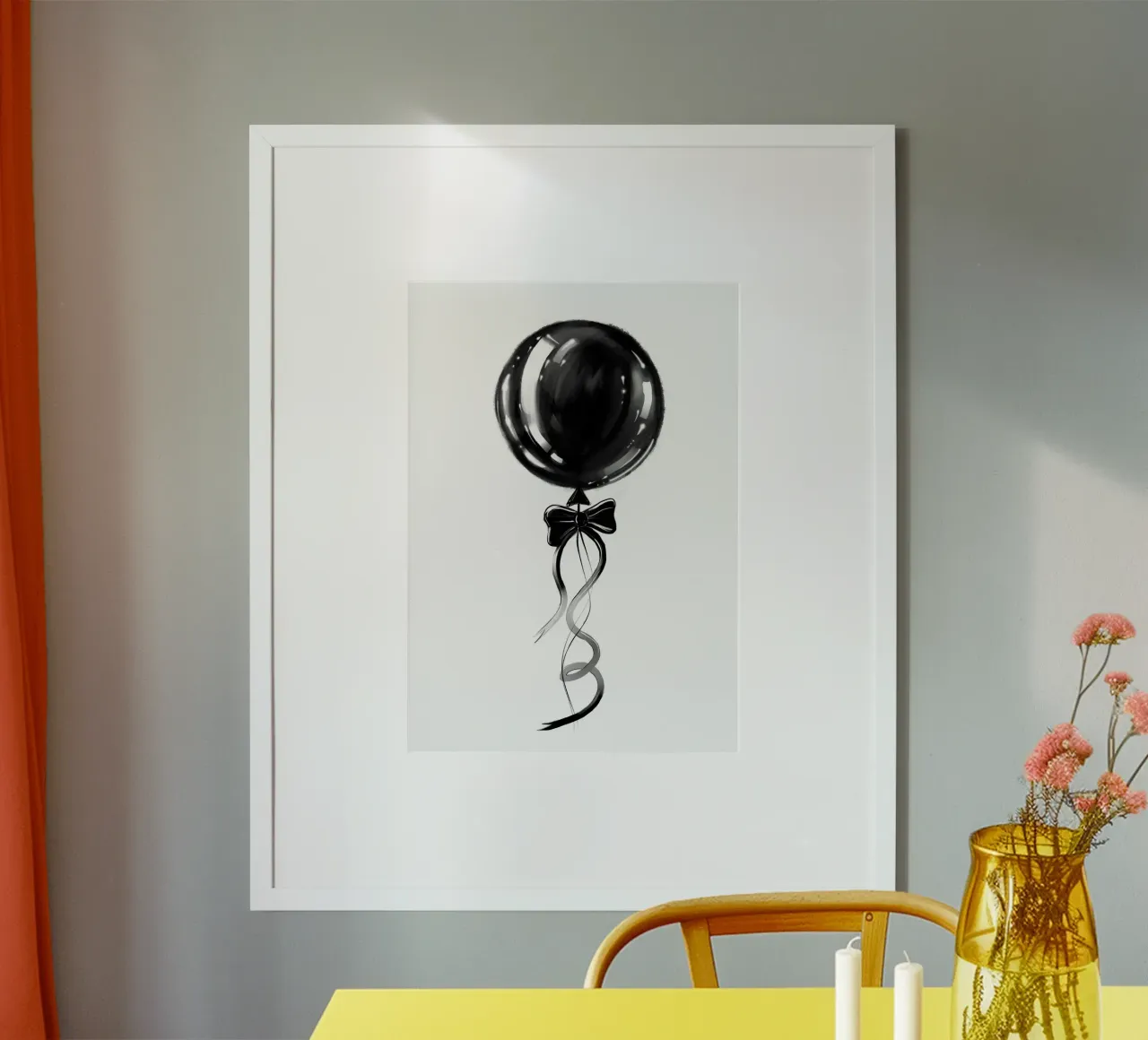Balloon poster da by elle arts