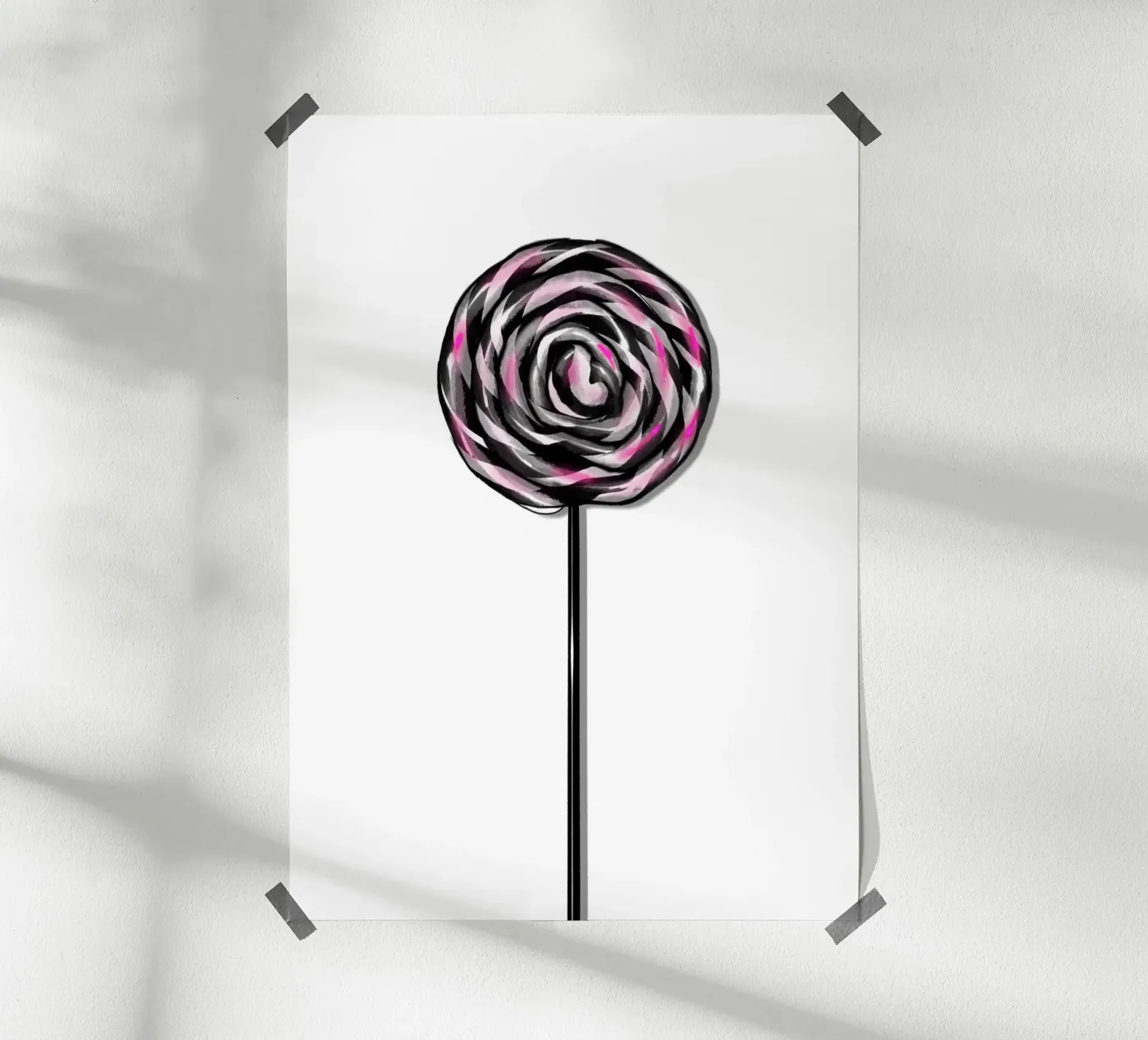 Lollipop poster da by elle arts