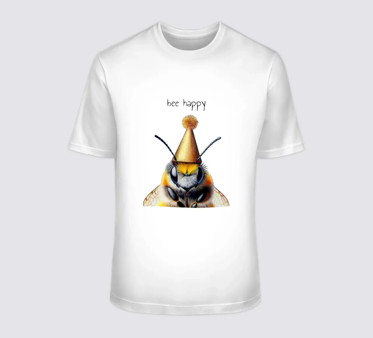 Party Bee t-shirt by Graphit und Farbe