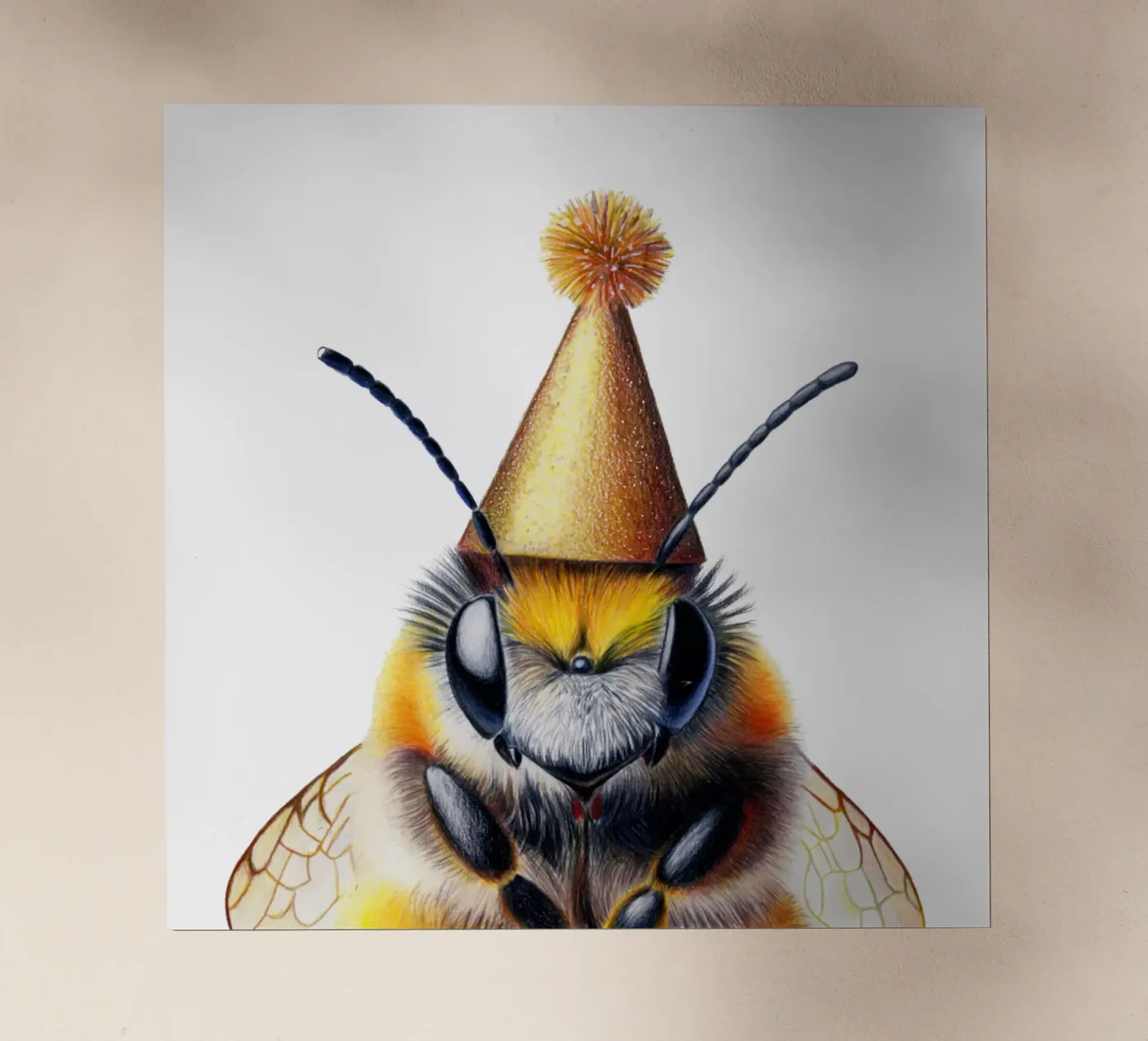 Party Bee pellicola backlit da Graphit und Farbe