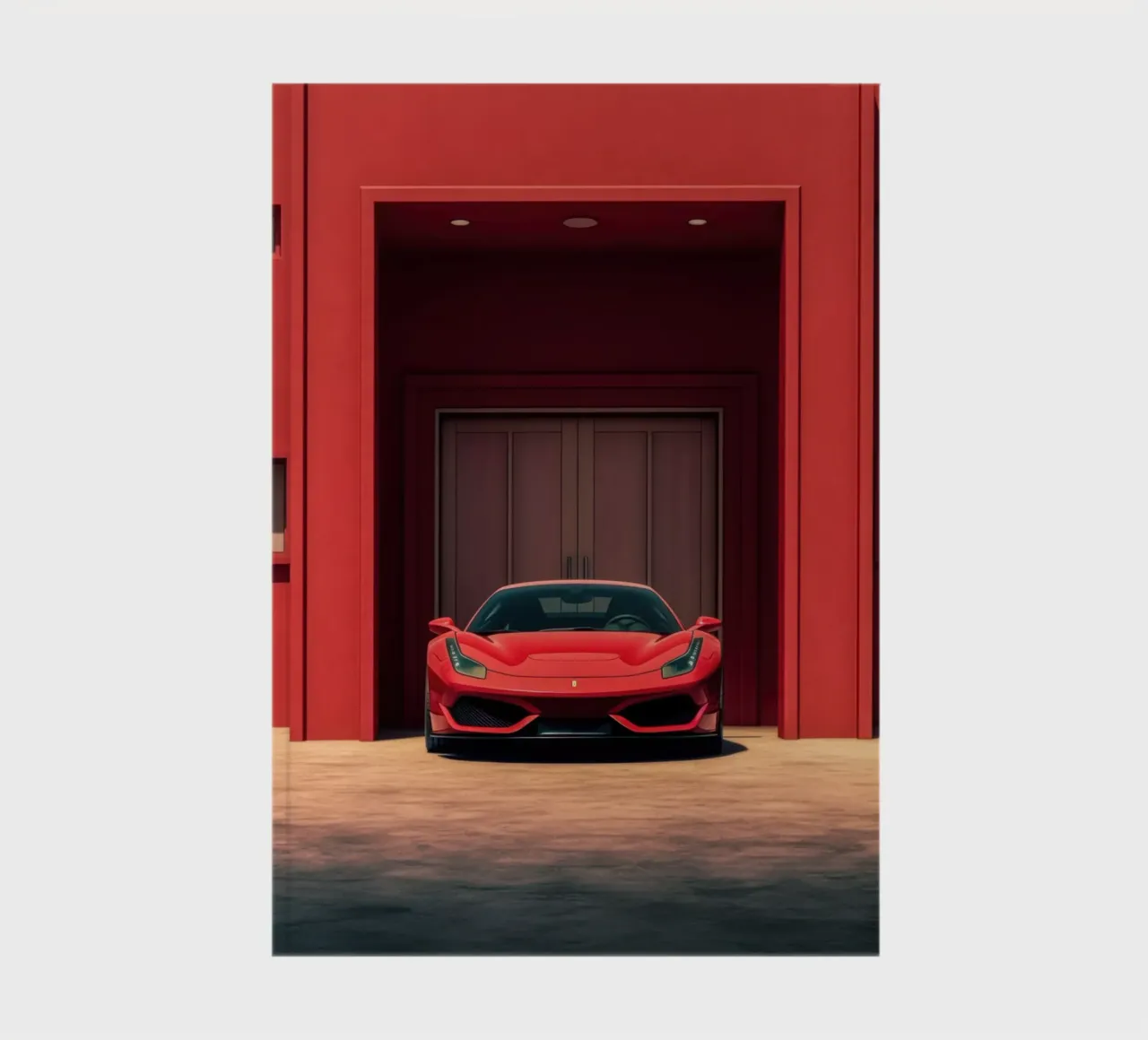 Ferrari F8 notebook by Lootprint