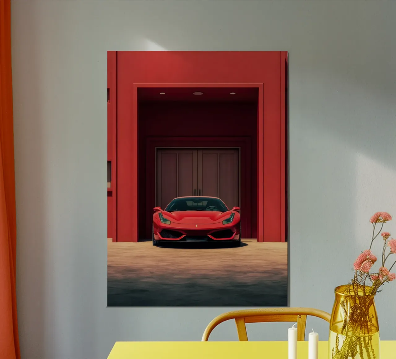 Ferrari F8 hahnemühle by Lootprint