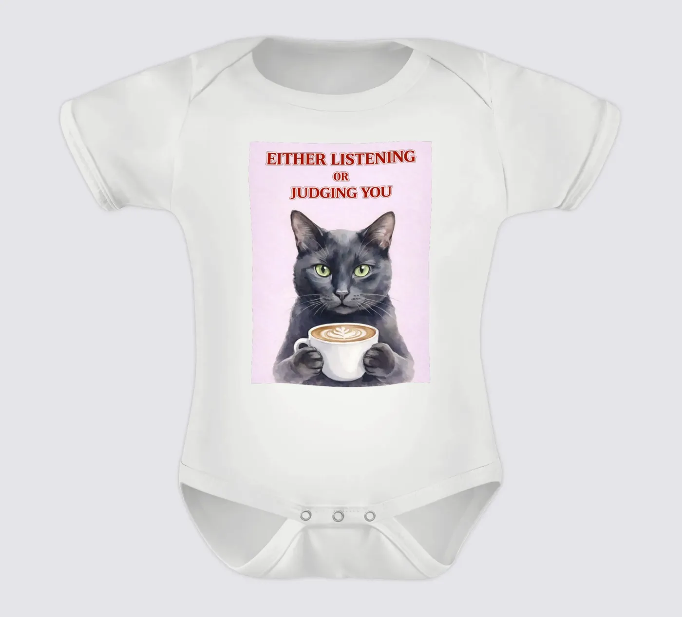 either listening Kurzarm Babybody von Nayara