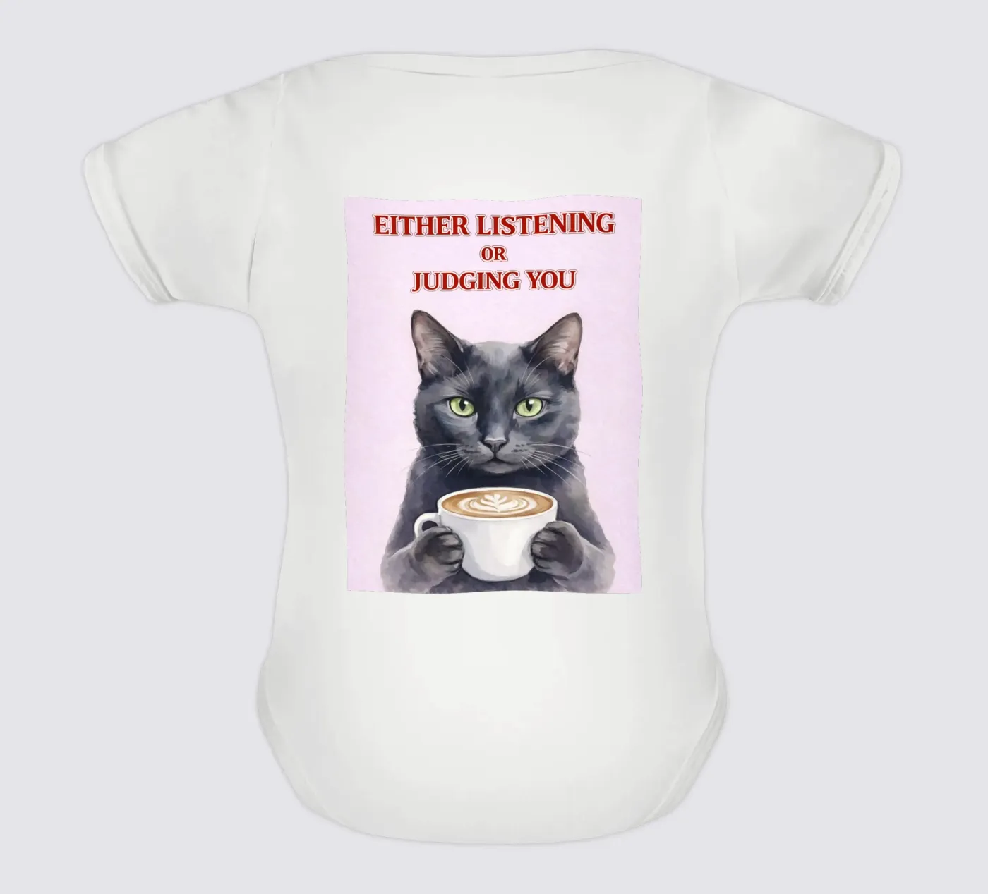 either listening Kurzarm Babybody von Nayara