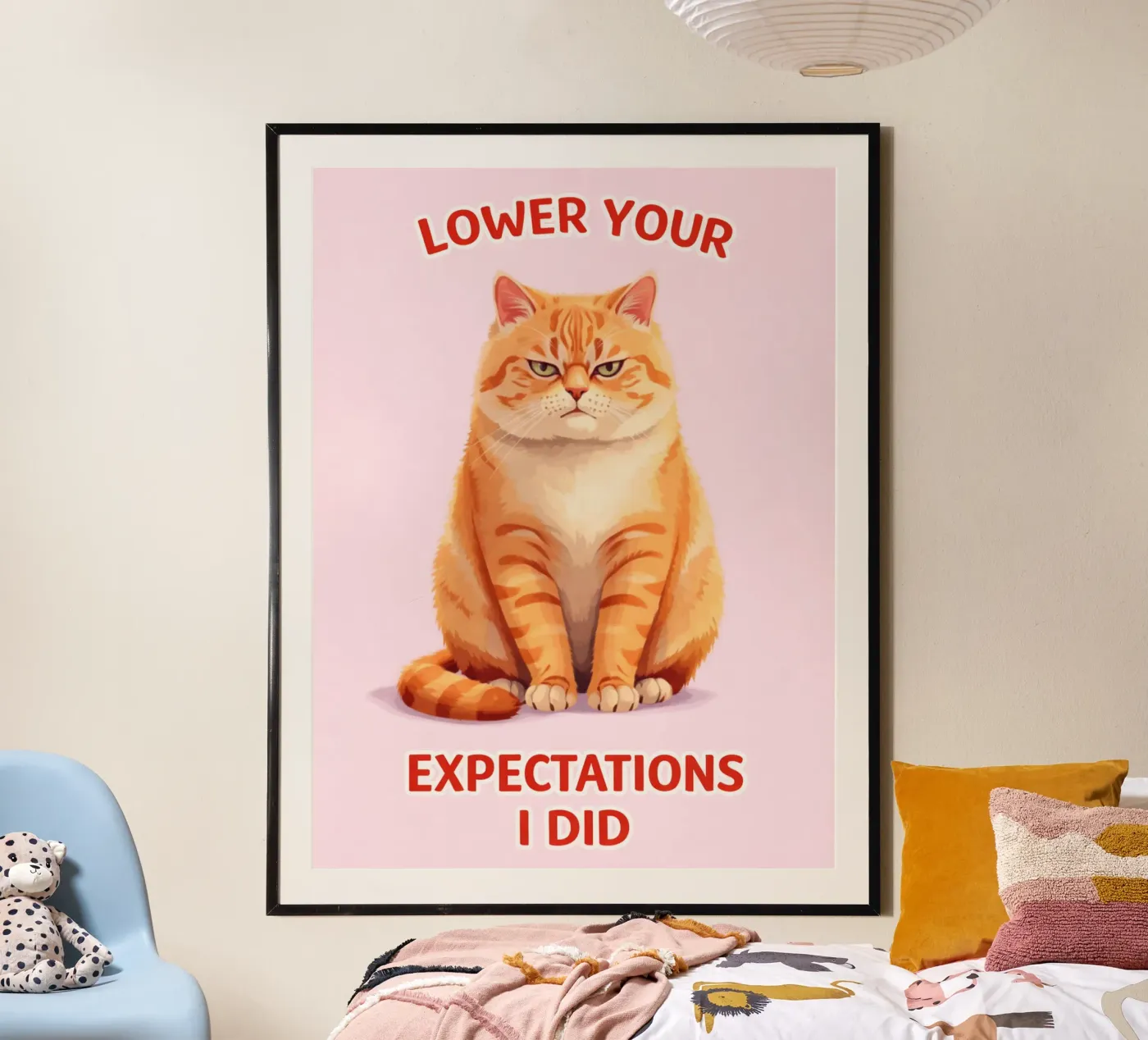 lower your expectations poster by Nayara