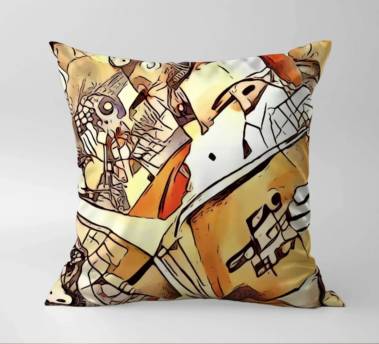 Merry Christmas, motif 5 decorative cushion by ZAMART