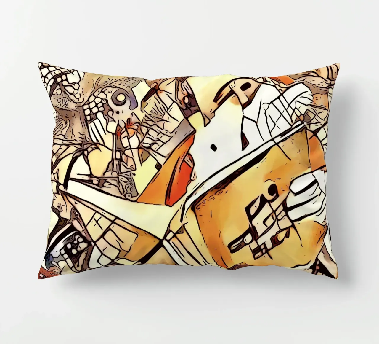 Merry Christmas, motif 5 decorative cushion by ZAMART