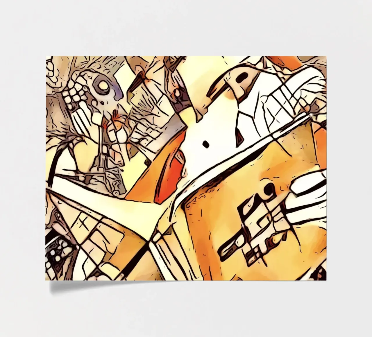Frohe Weihnachten, Motiv 5 Stickerbogen von ZAMART