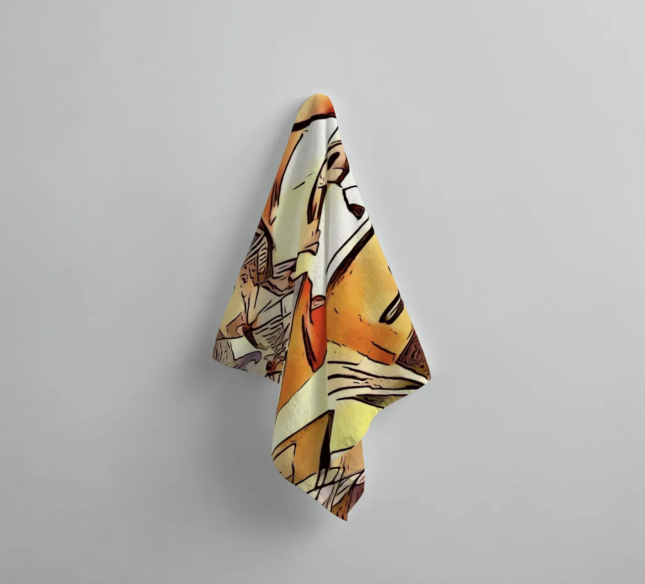 Joyeux Noël, motif 5 serviette de bain de ZAMART