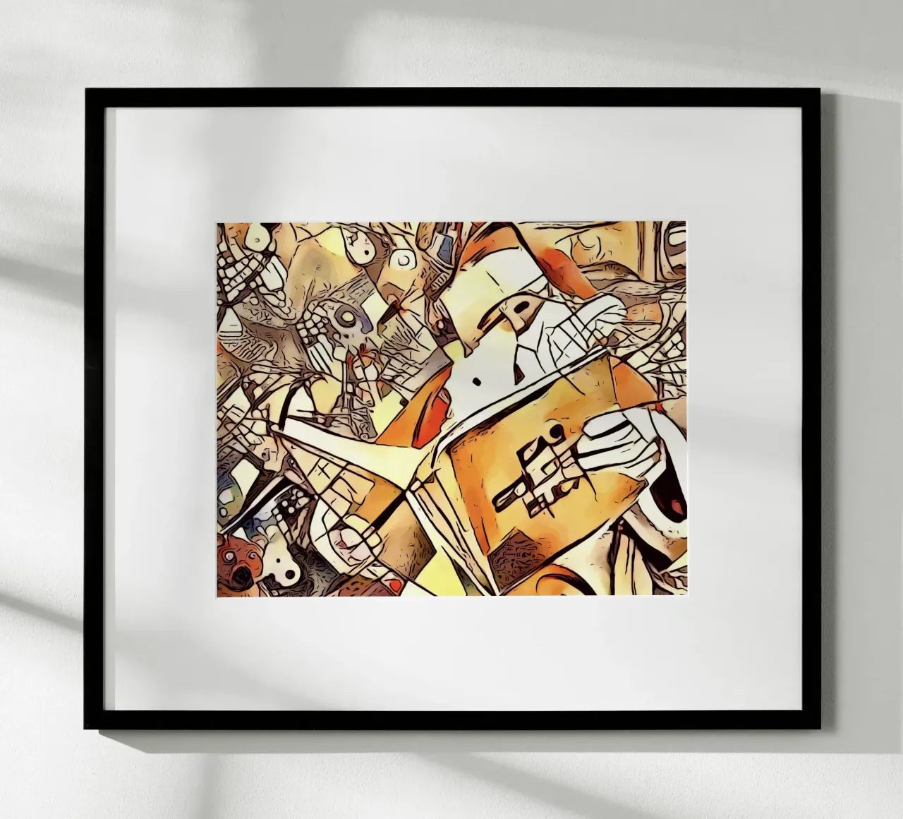 Merry Christmas, motif 5 poster by ZAMART