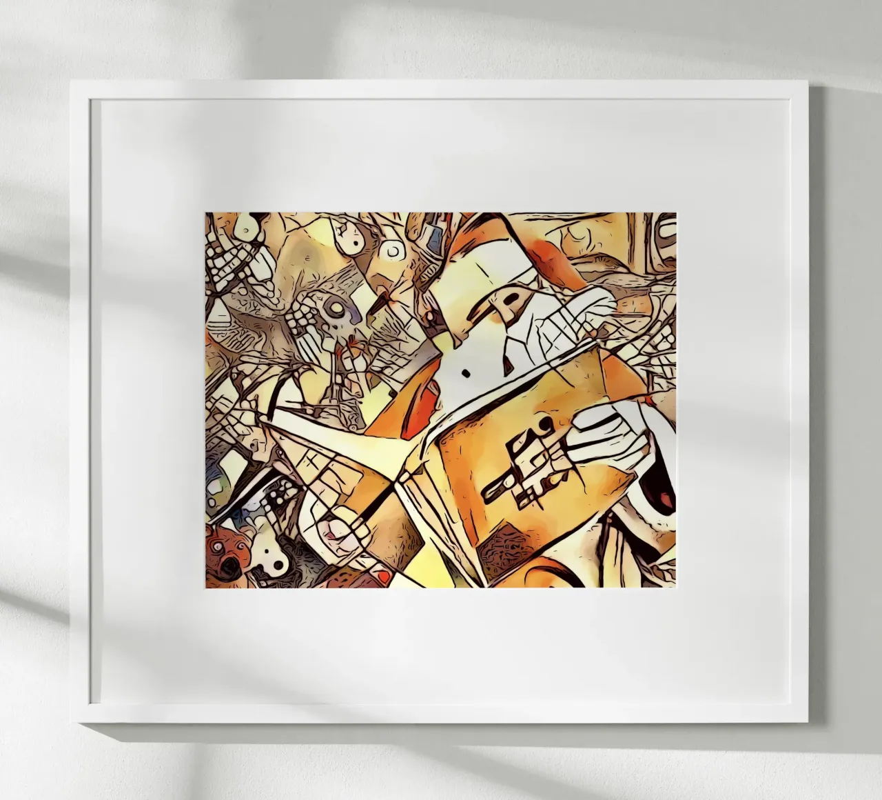 Merry Christmas, motif 5 poster by ZAMART
