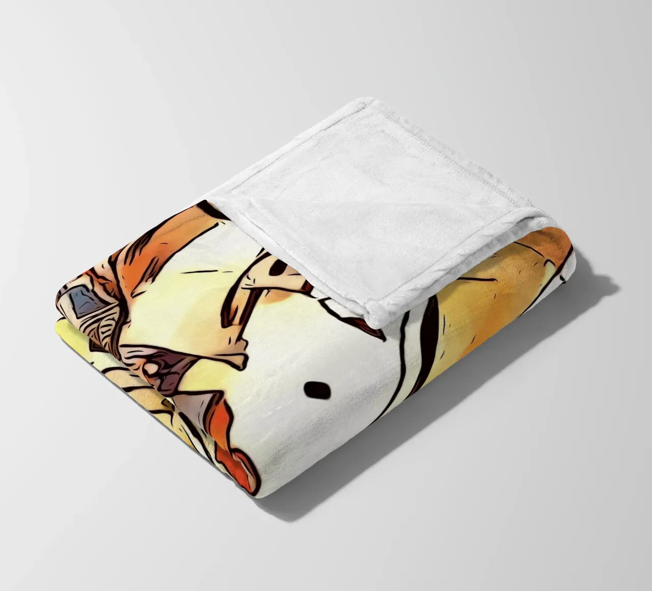 Merry Christmas, motif 5 fleece blanket by ZAMART