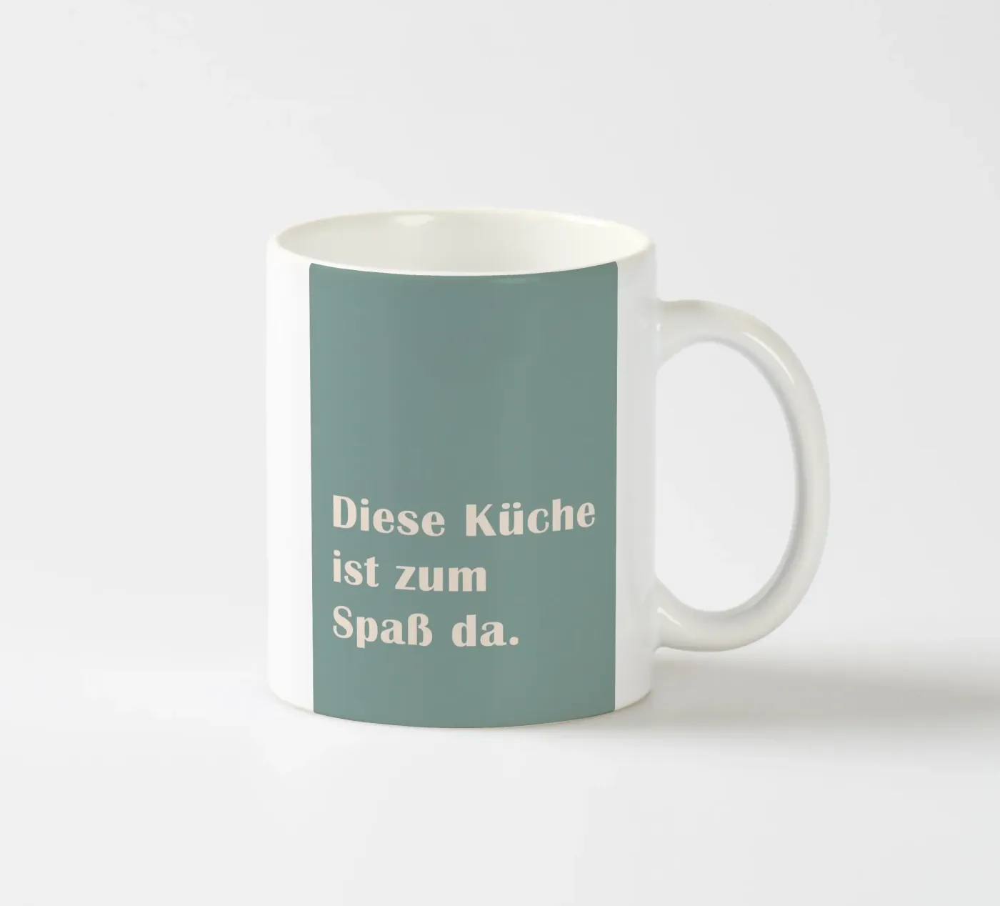kitchen ceramic mug by zeriayam arts