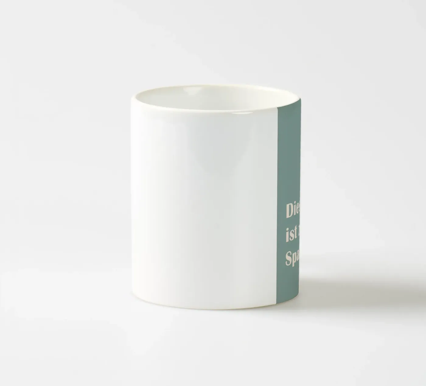 kitchen ceramic mug by zeriayam arts