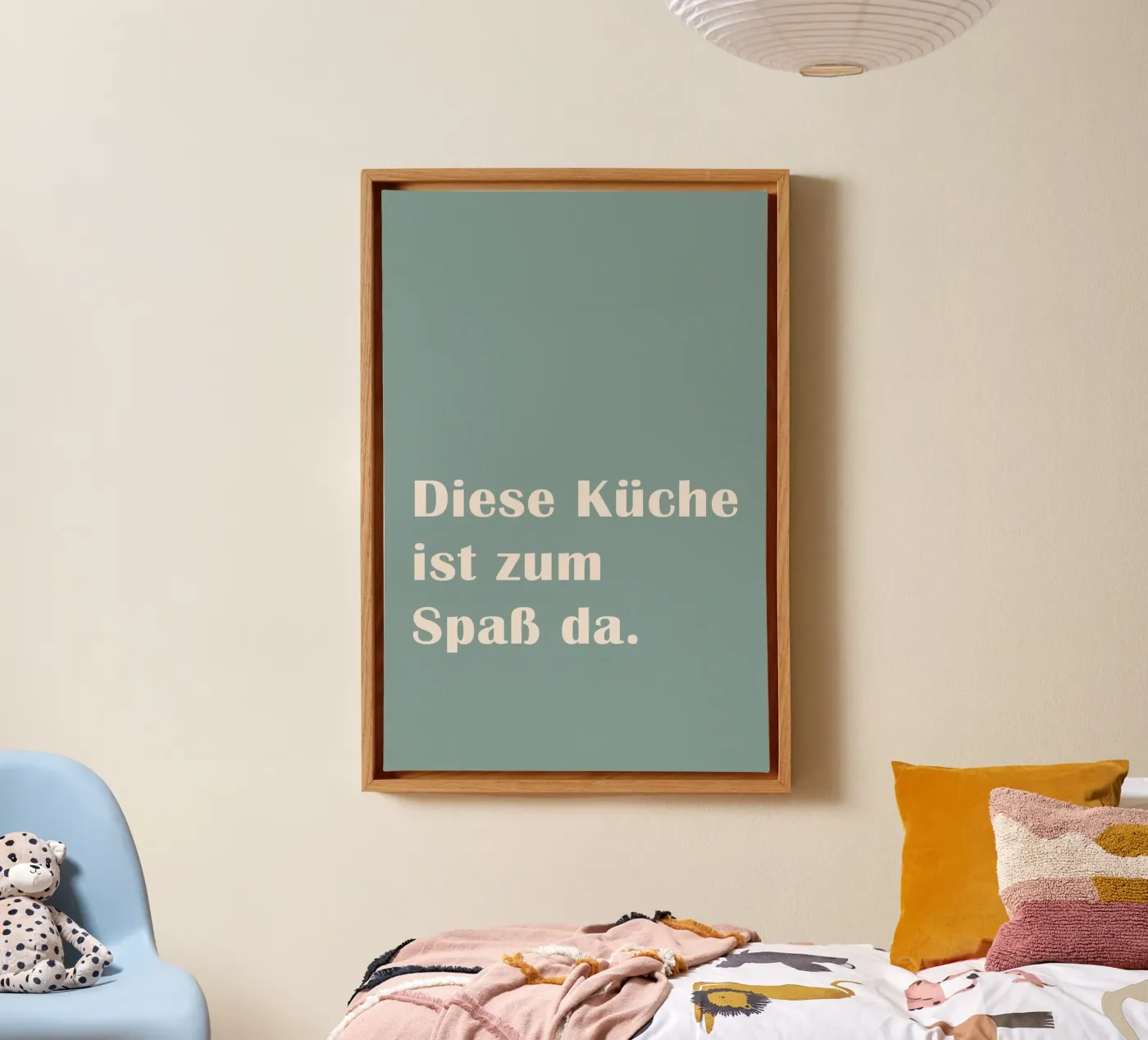 Keuken canvas van zeriayam arts