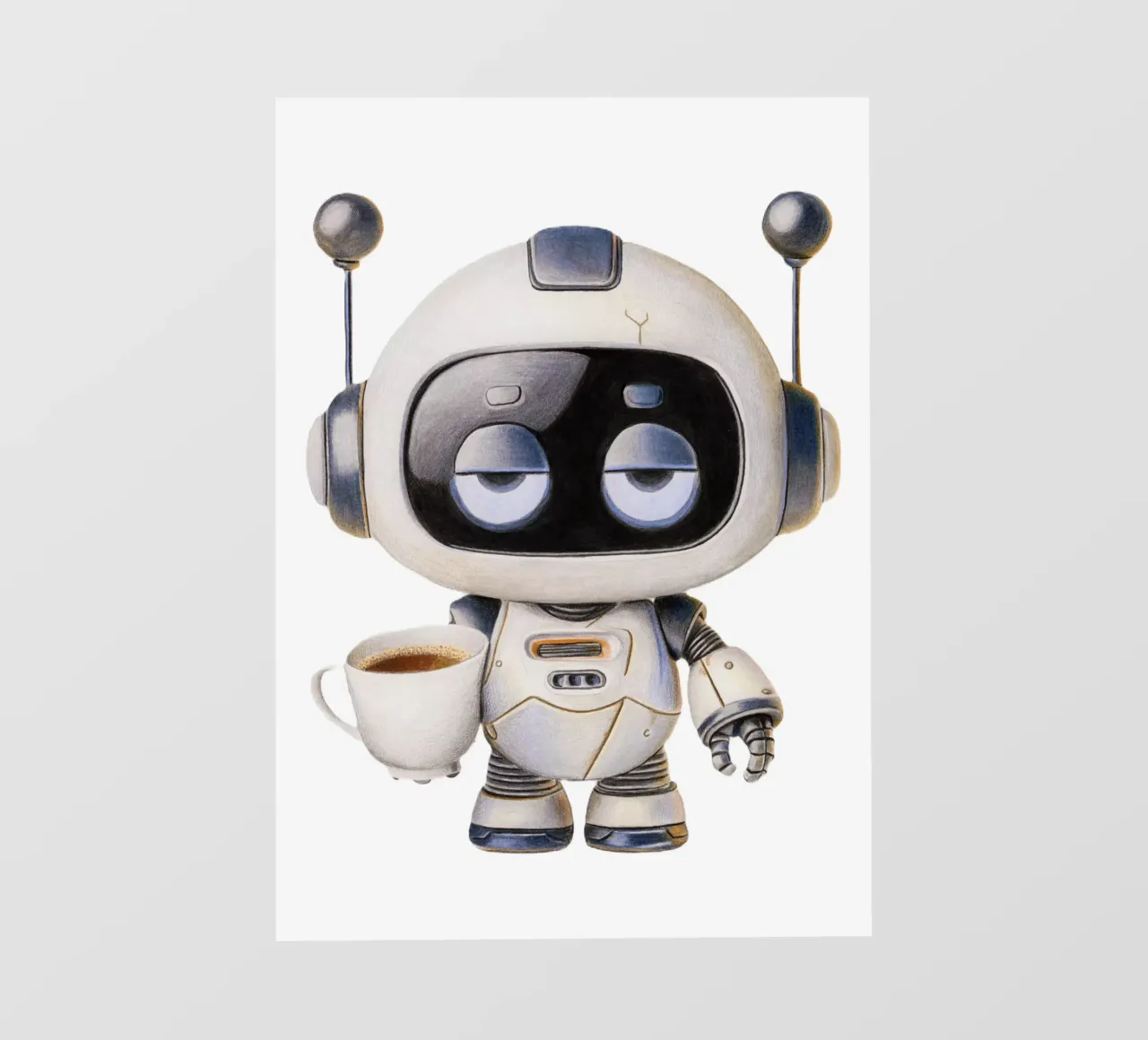 Coffee makes my world go round pellicola backlit da Graphit und Farbe