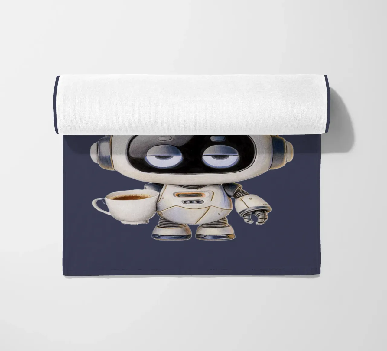 Coffee makes my world go round telo mare da Graphit und Farbe