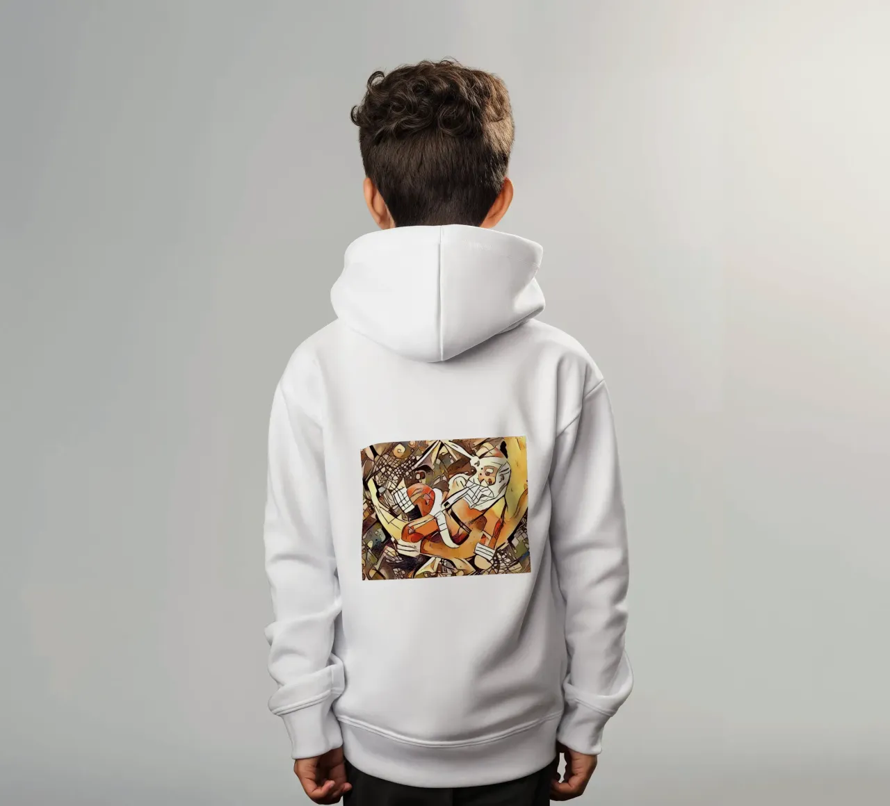Joyeux Noël, motif 6 sweat à capuche enfant de ZAMART