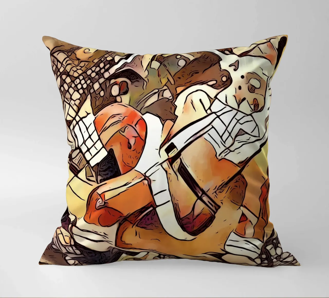 Merry Christmas, motif 6 decorative cushion by ZAMART