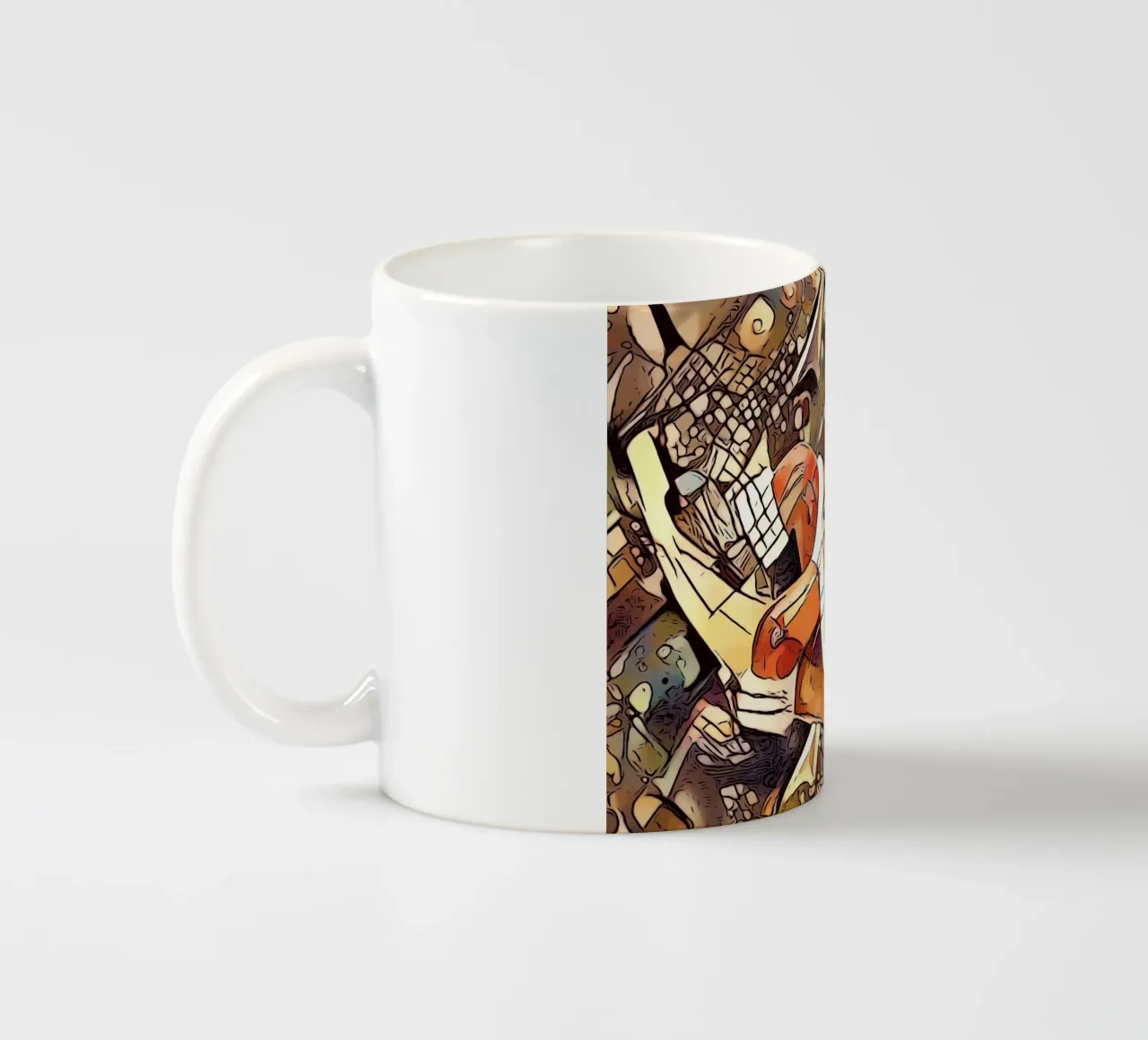 Merry Christmas, motif 6 ceramic mug by ZAMART