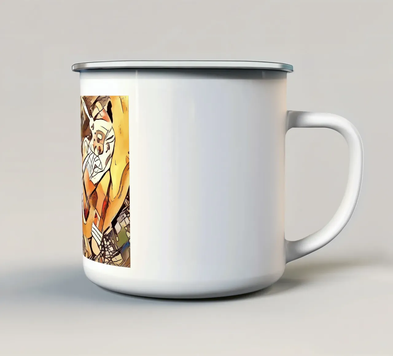 Buon Natale, motivo 6 tazza in smalto da ZAMART