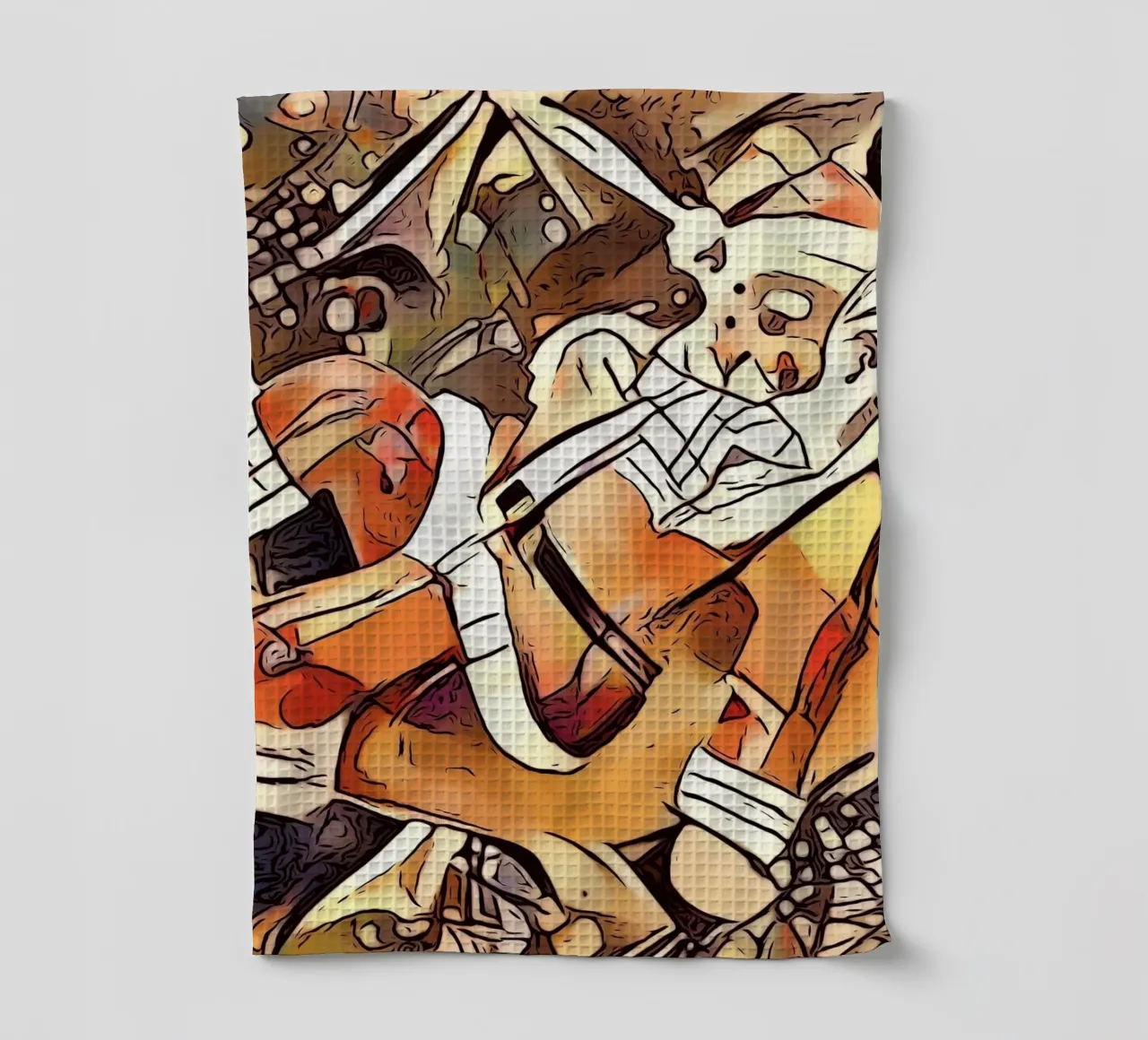 Joyeux Noël, motif 6 torchon de ZAMART