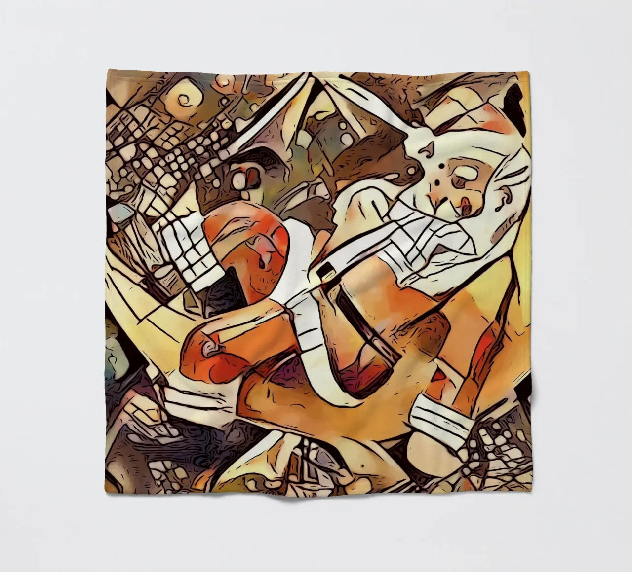 Vrolijk kerstfeest, motief 6 fleecedeken van ZAMART