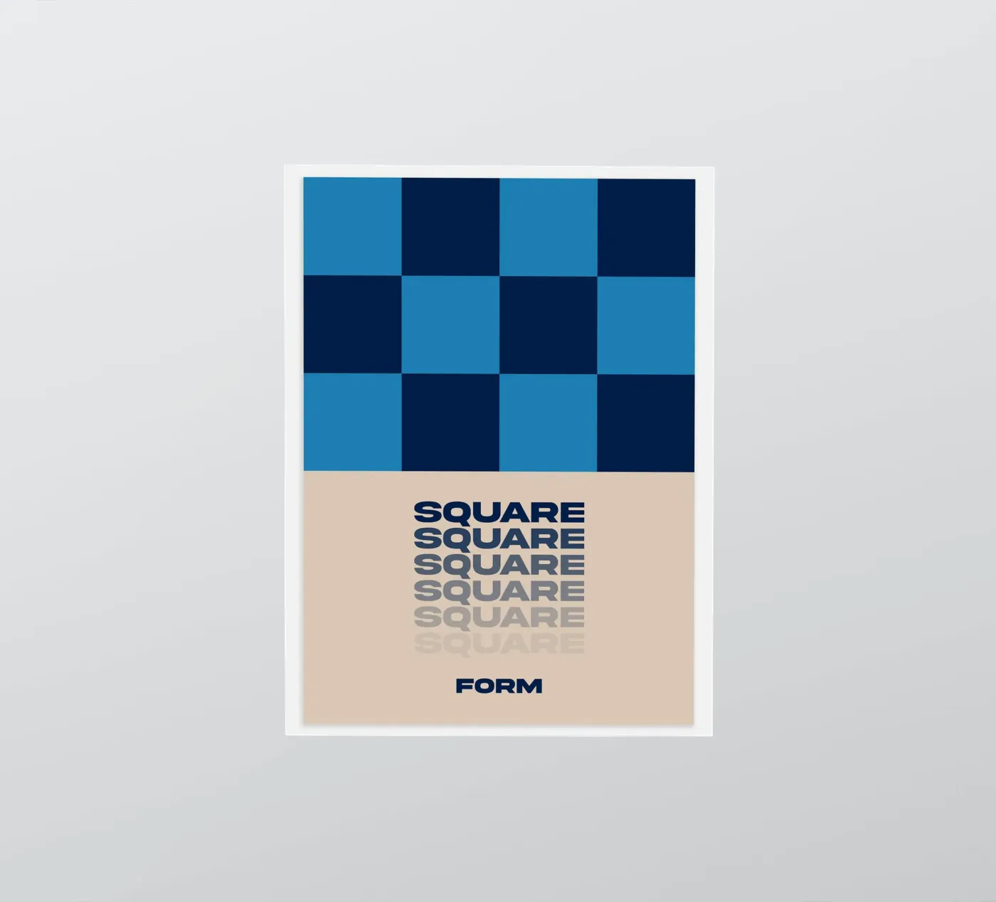Vierkant sticker van Mia Moore