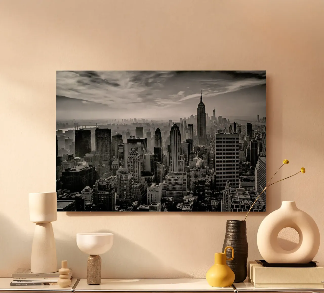 Hazy Gotham - Stefan Schilbe alu-dibond by Pictufy