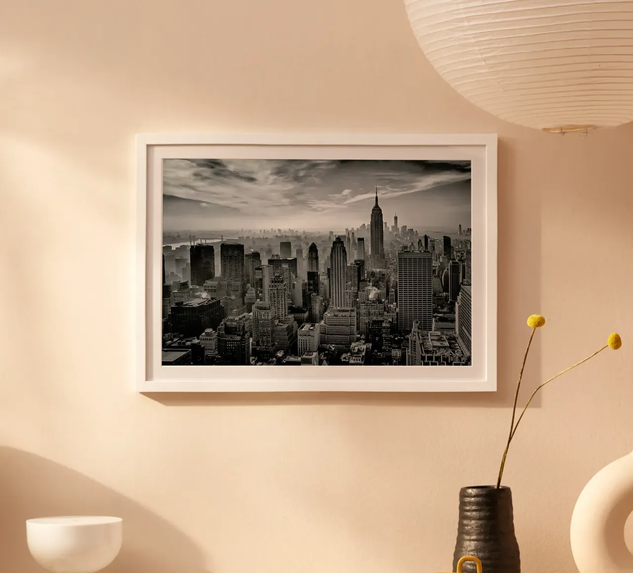 Hazy Gotham - Stefan Schilbe poster by Pictufy