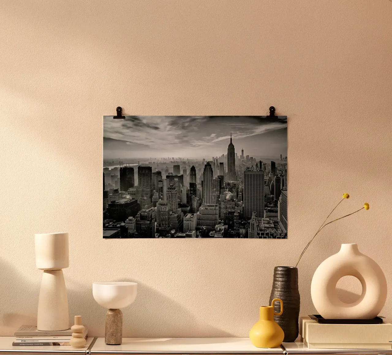 Hazy Gotham - Stefan Schilbe poster by Pictufy