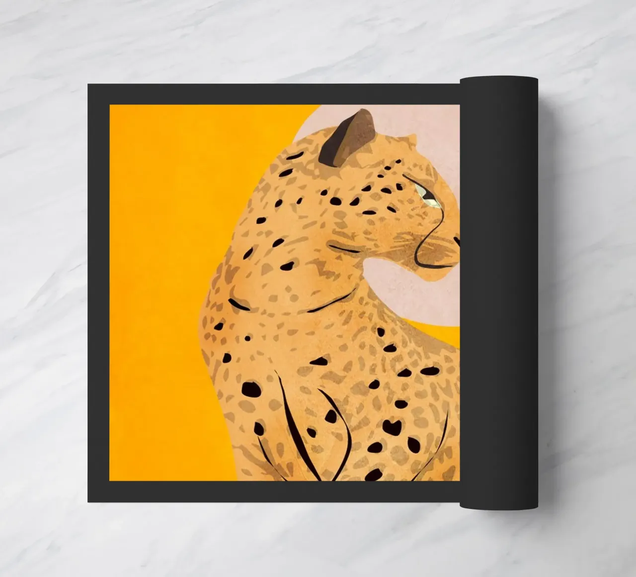 Leopard doormat by ThingDesign