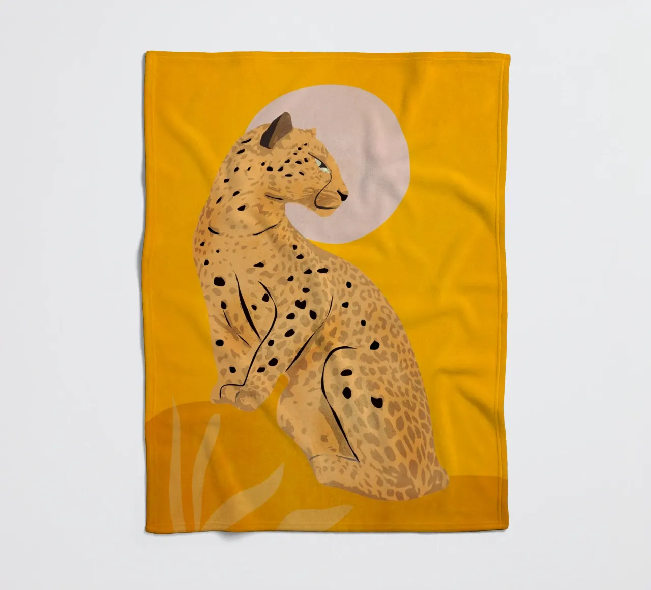 Leopard Fleecedecke von ThingDesign