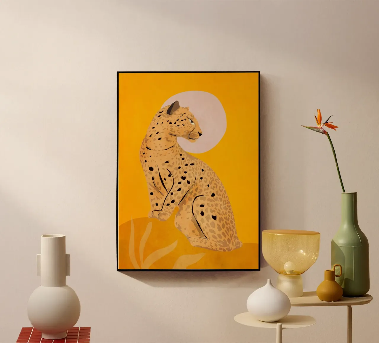 Leopardo plexiglass da ThingDesign